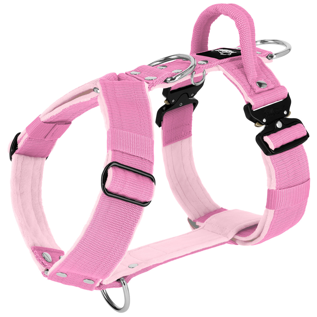 Szelki z szybką klamrą - Easy Walk Extreme Baby Pink