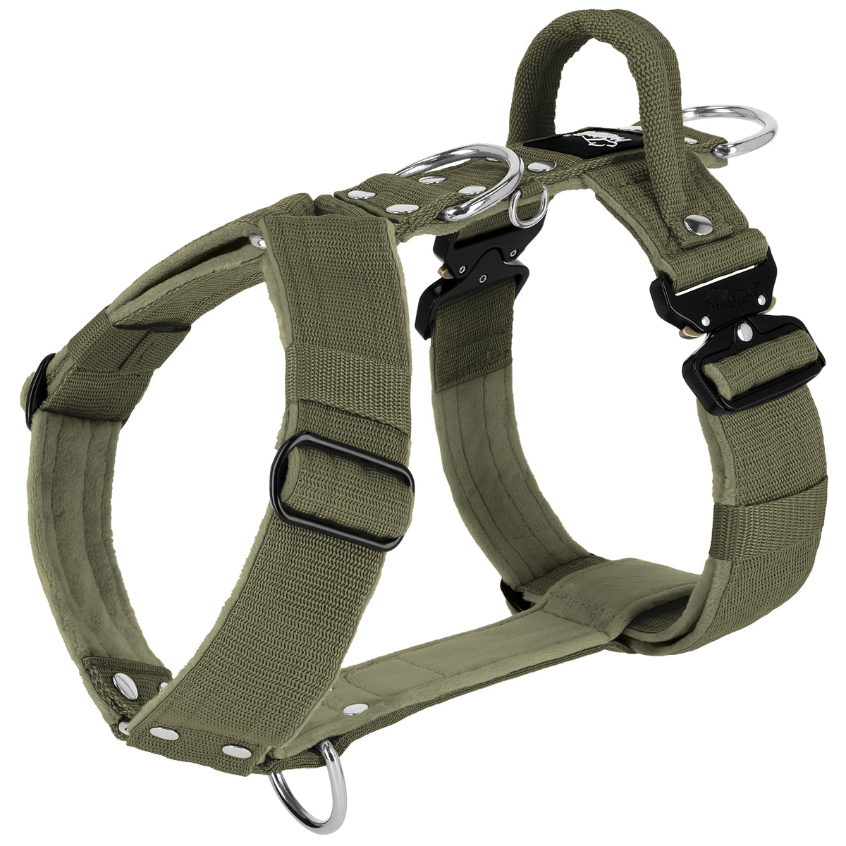 Szelki z szybką klamrą - Easy Walk Extreme Khaki