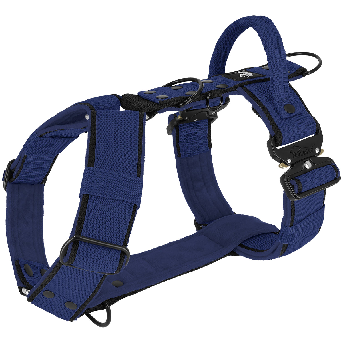 Szelki z szybką klamrą - Easy Walk Extreme Black Edition Navy Blue