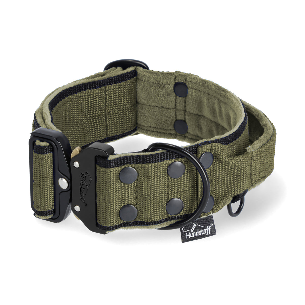 Szeroka obroża z klamrą extreme - Extreme Buckle Black Edition Khaki