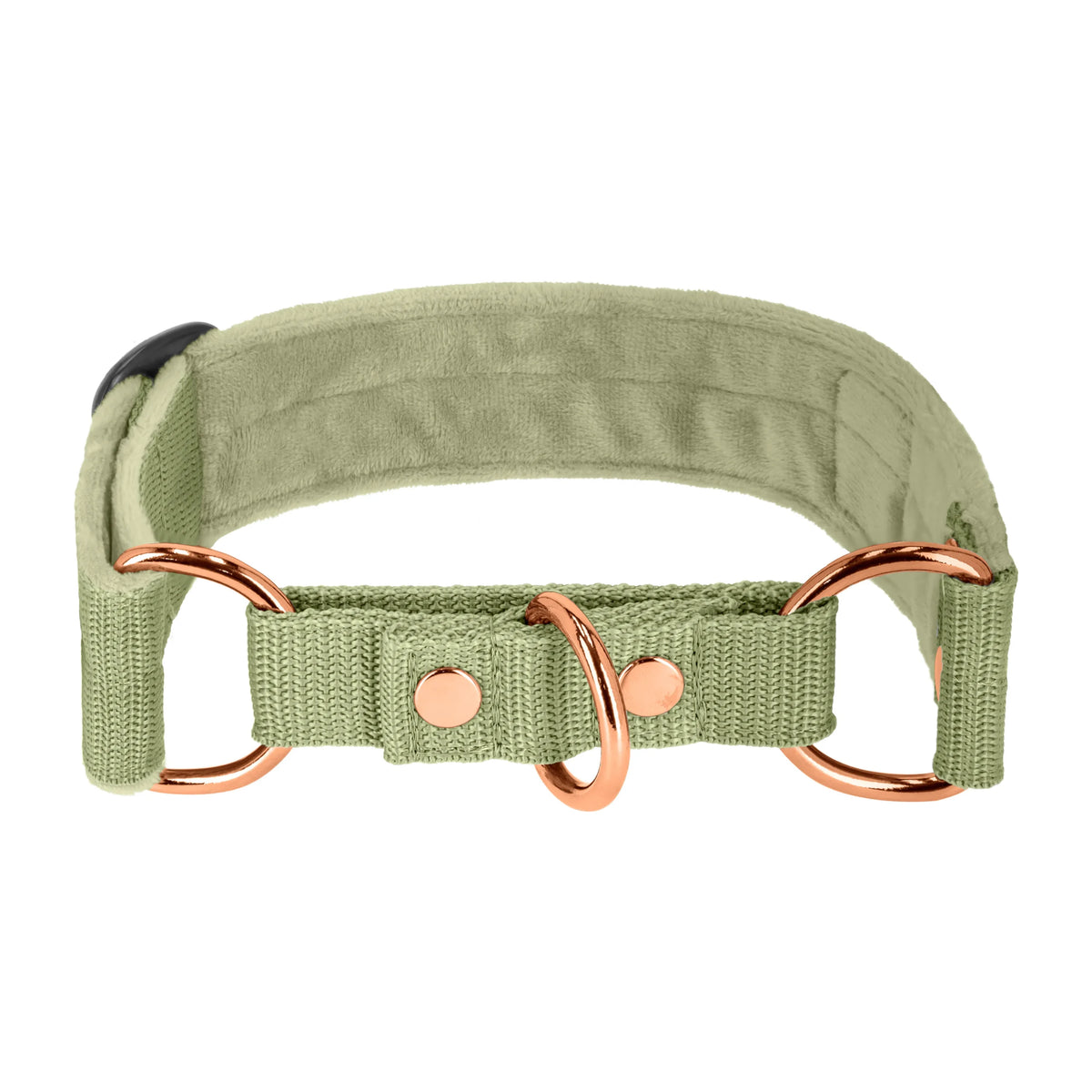obroża_rosegold_olive_green_2_min