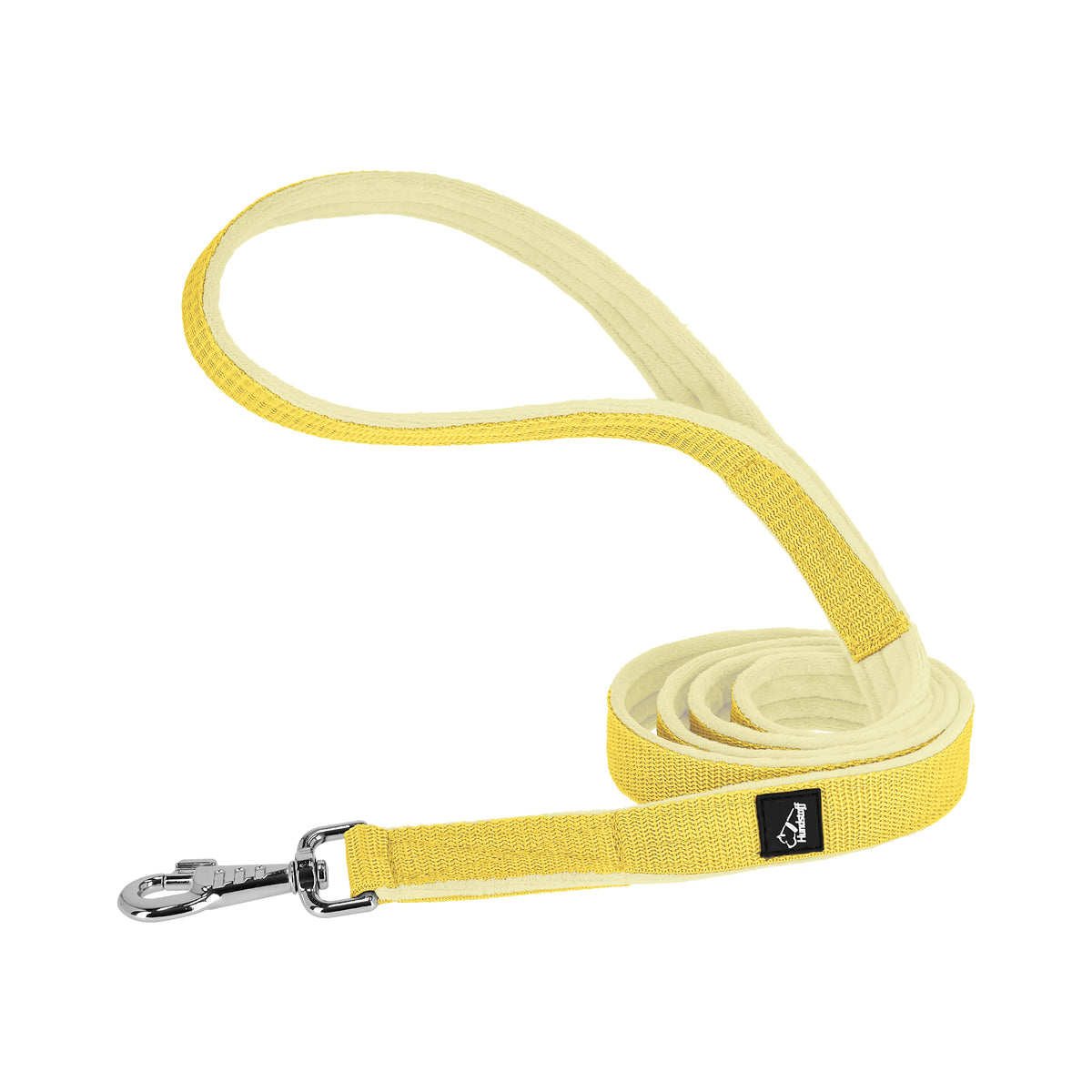 Półzaciskowa obroża i smycz – Martingale Chain Set Baby Yellow
