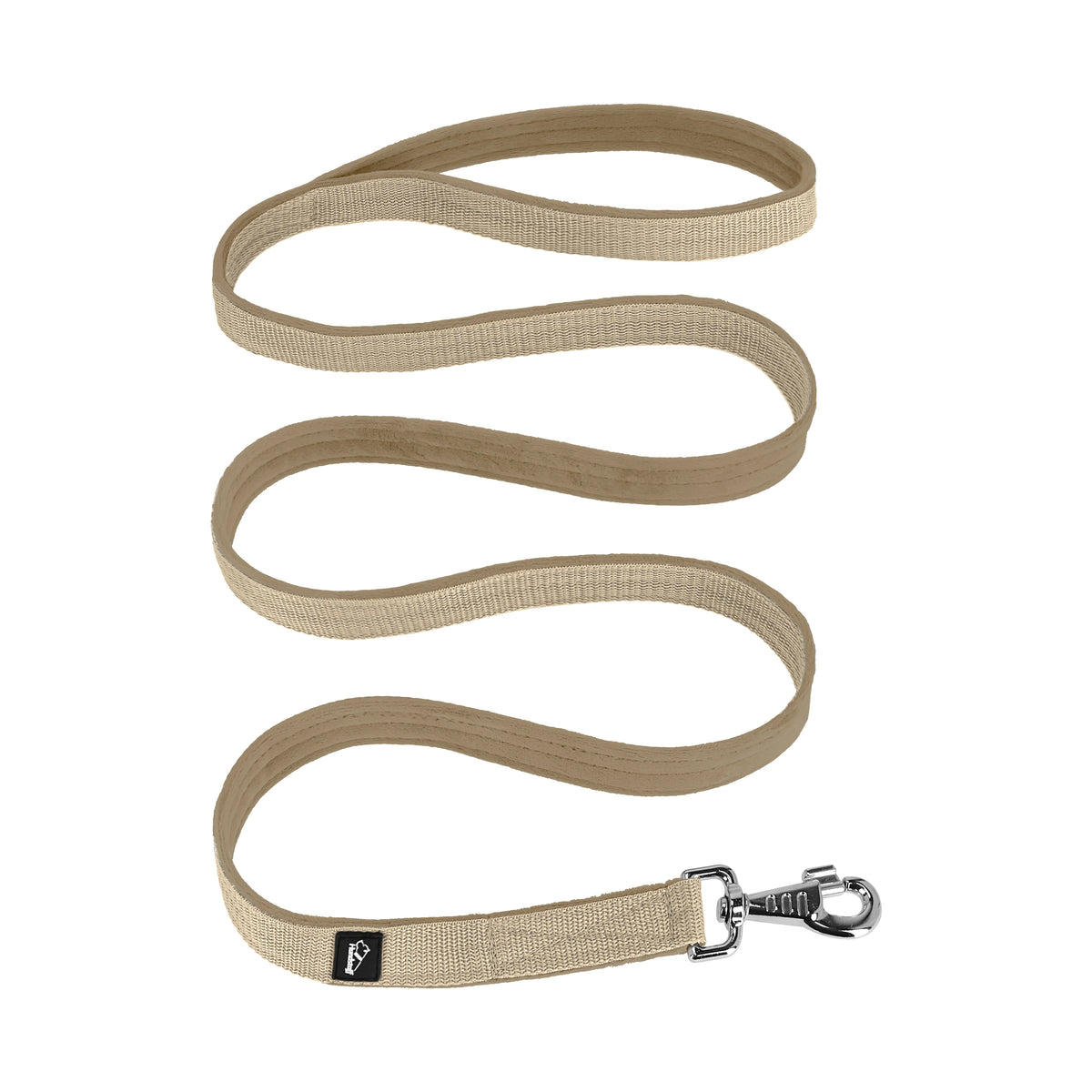 Półzaciskowa obroża i smycz – Martingale Chain Set Bezowa