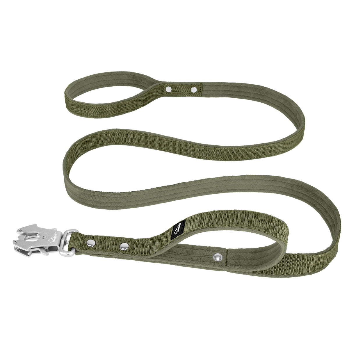 Smycz z dodatkową rączką - Guard Leash Khaki