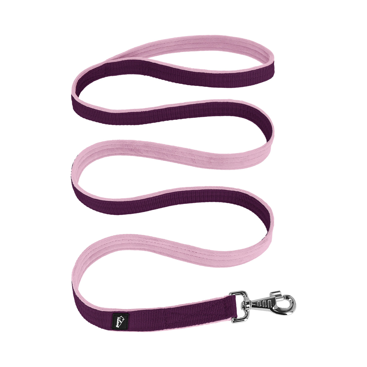 Półzaciskowa obroża i smycz – Martingale Chain Set Sliwkowa