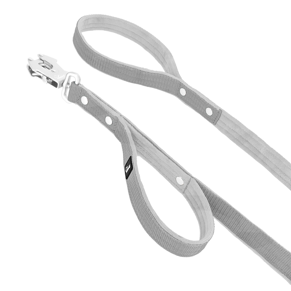 Smycz z dodatkową rączką - Guard Leash Szara