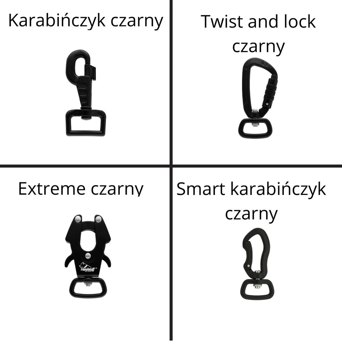 smart svarta hakar