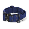 Szeroka obroża z klamrą extreme - Extreme Buckle Black Edition Navy Blue