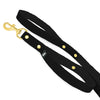 Smycz z dodatkową rączką - Guard Leash Golden Edition Czarna
