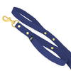 Smycz z dodatkową rączką - Guard Leash Golden Edition Navy Blue
