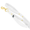 Smycz z dodatkową rączką - Guard Leash Golden Edition Biała