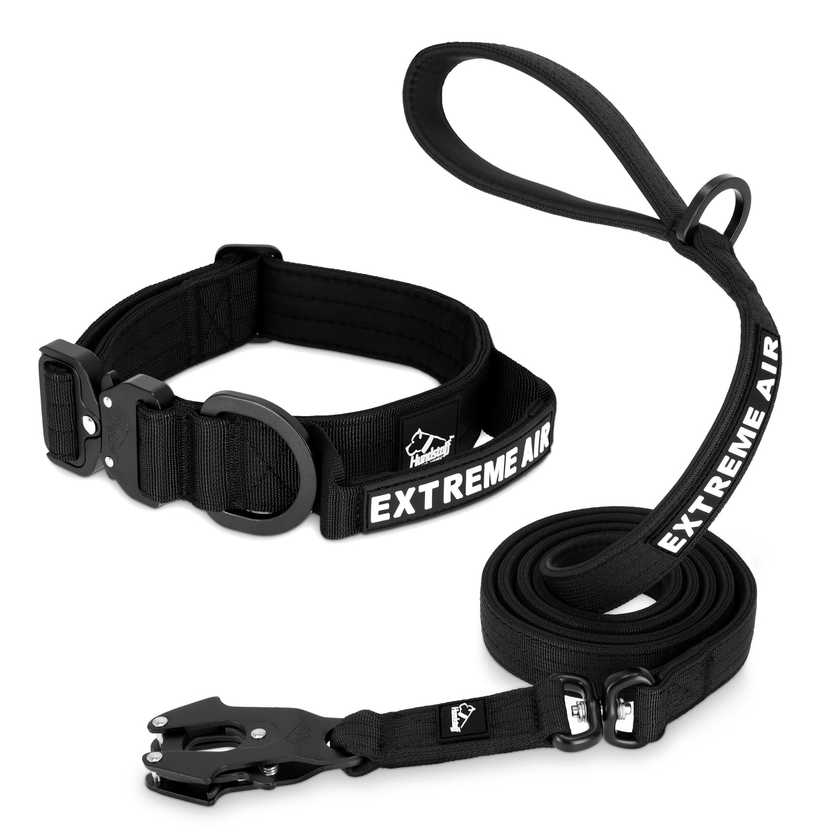Extreme Air Set Night Black - Lekki i wytrzymały zestaw dla psów