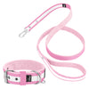 Active obroża i smycz z odblaskiem - Active Safe Set Baby Pink