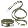 Active obroża i smycz z odblaskiem - Active Safe Set Khaki