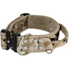 Szeroka obroża z klamrą extreme - Extreme Buckle Camo Beige