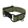Szeroka obroża półzaciskowa - Martingale Black Edition Khaki
