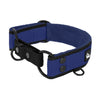 Szeroka obroża półzaciskowa - Martingale Black Edition Navy Blue