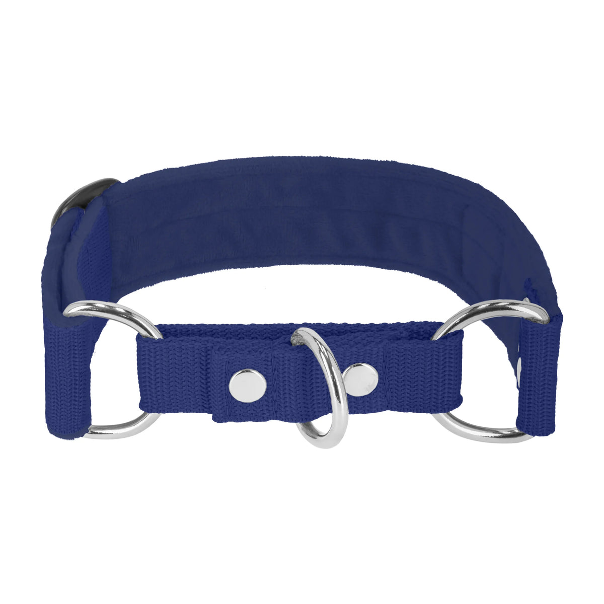obroża_srebrna_navy_blue_2_min