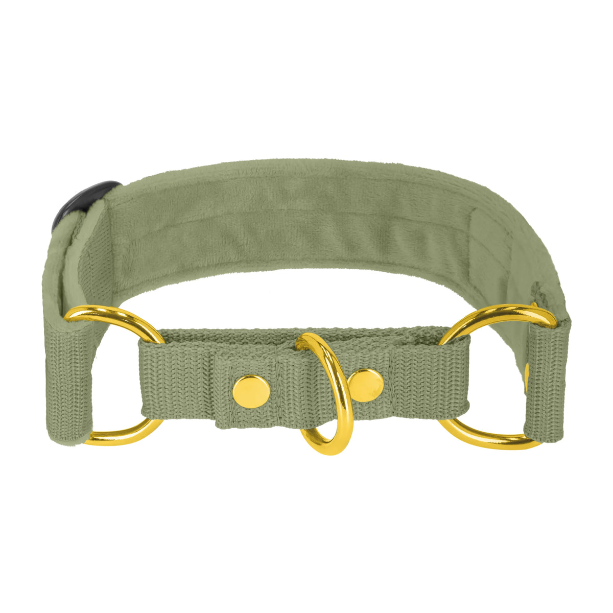 obroża_złota_olive_green_2_min