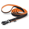 Smycz nylonowa Walk Leash - Black Edition Pomarańczowa