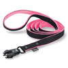 Smycz nylonowa Walk Leash - Black Edition Rózowa