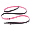 Smycz przepinana dla psa - Multi Leash Black Edition Rózowa
