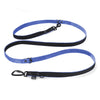Smycz przepinana dla psa - Multi Leash Black Edition Niebieska