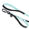 Smycz z dodatkową rączką - Guard Leash Black Edition Miętowa