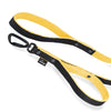 Smycz z dodatkową rączką - Guard Leash Black Edition Żółta