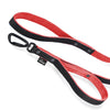 Smycz z dodatkową rączką - Guard Leash Black Edition Czerwona