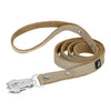 Smycz nylonowa Walk Leash – Silver Edition Beżowa