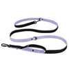 Smycz przepinana z dodatkową raczką - Multi Guard Leash Black Edition Baby Purple