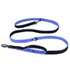 Smycz przepinana z dodatkową raczką - Multi Guard Leash Black Edition Niebieska
