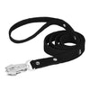 Smycz nylonowa Walk Leash – Silver Edition Czarna