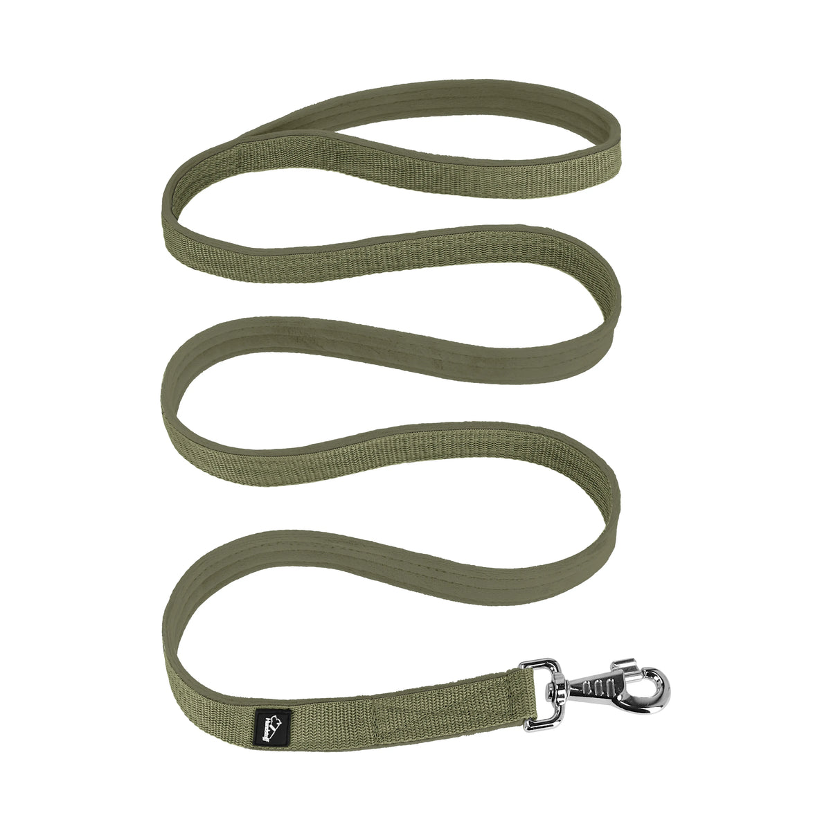 Półzaciskowa obroża i smycz – Martingale Chain Set Khaki