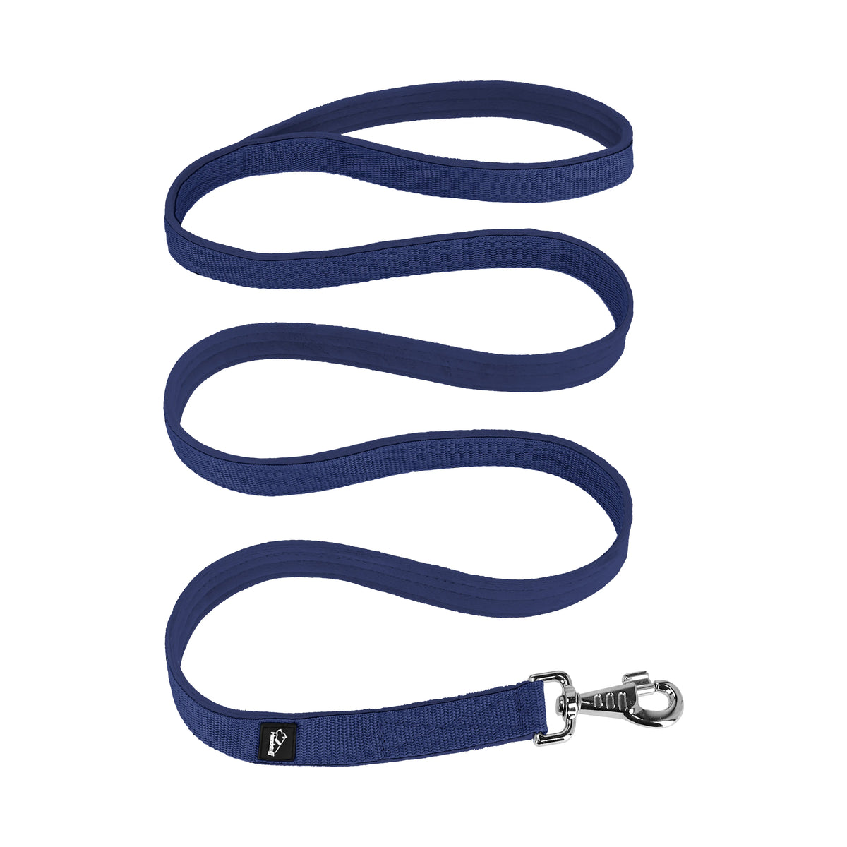 Półzaciskowa obroża i smycz – Martingale Chain Set Navy Blue