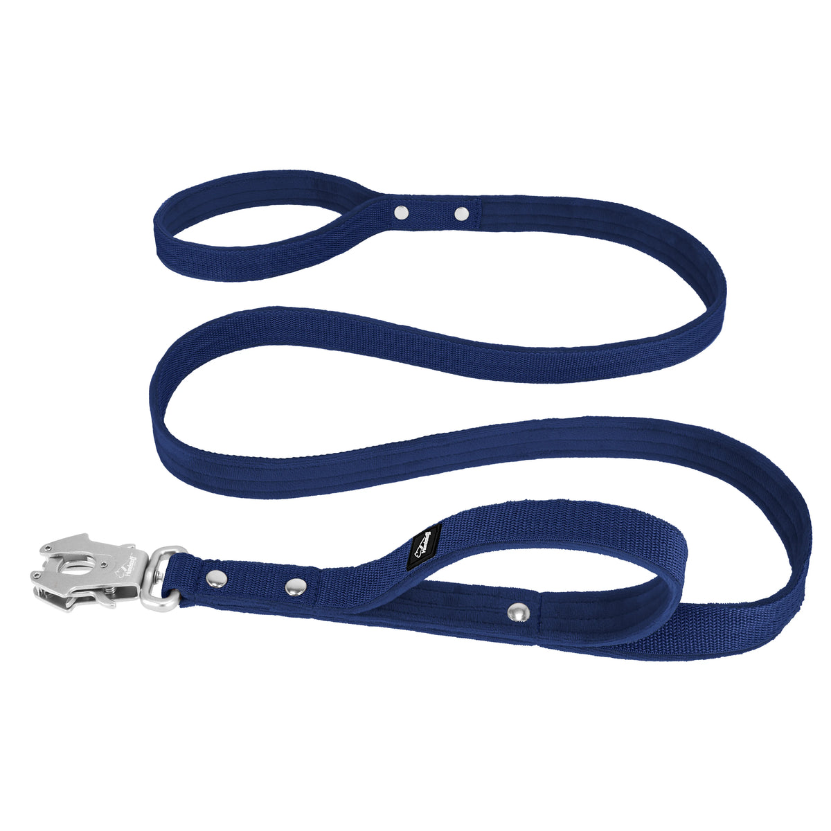 Smycz z dodatkową rączką - Guard Leash Navy Blue