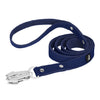 Smycz nylonowa Walk Leash – Silver Edition Navy Blue