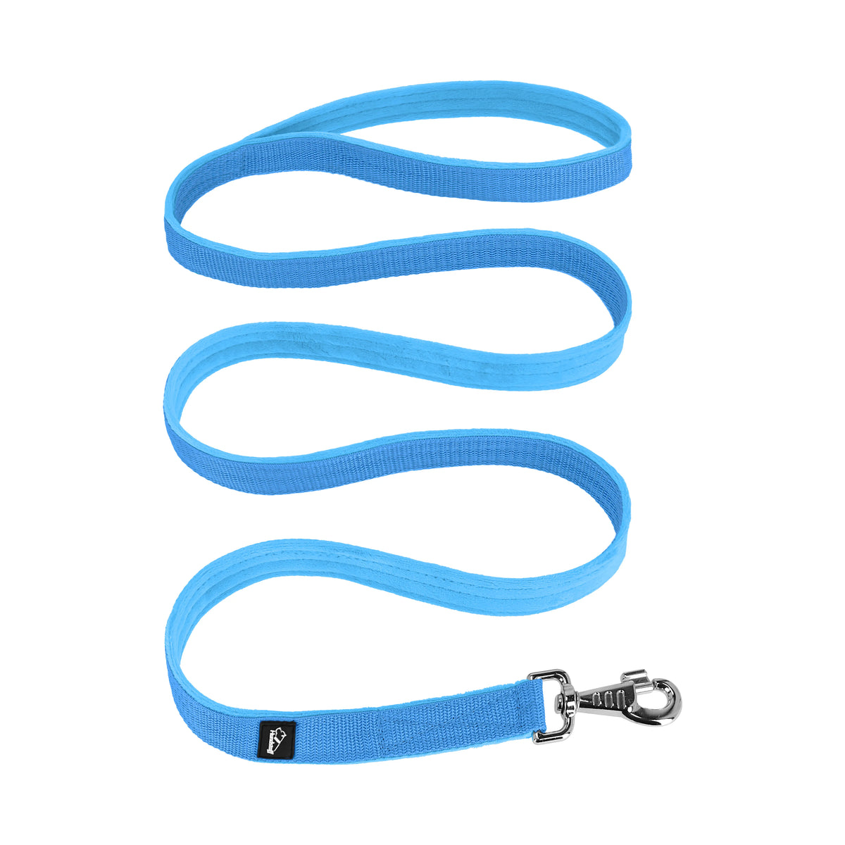 Półzaciskowa obroża i smycz – Martingale Chain Set Ocean Blue